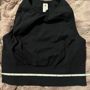 90 degree high neck sports bra